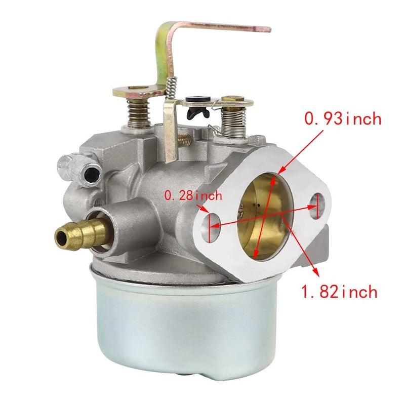 DFuerdivn 640260 Carburetor for Tecumseh 640260 640260A 640260B 640269 632689 HM80 HM85 HM90 HM100 LH318XA LH358XA 8hp -10hp Tecumseh Engine Coleman Craftsman Generator Carb with Air Filter Spark Plug kit - Image 3